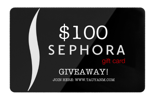 #Giveaway: Win A $100 Gift Card From Sephora! Open International ...